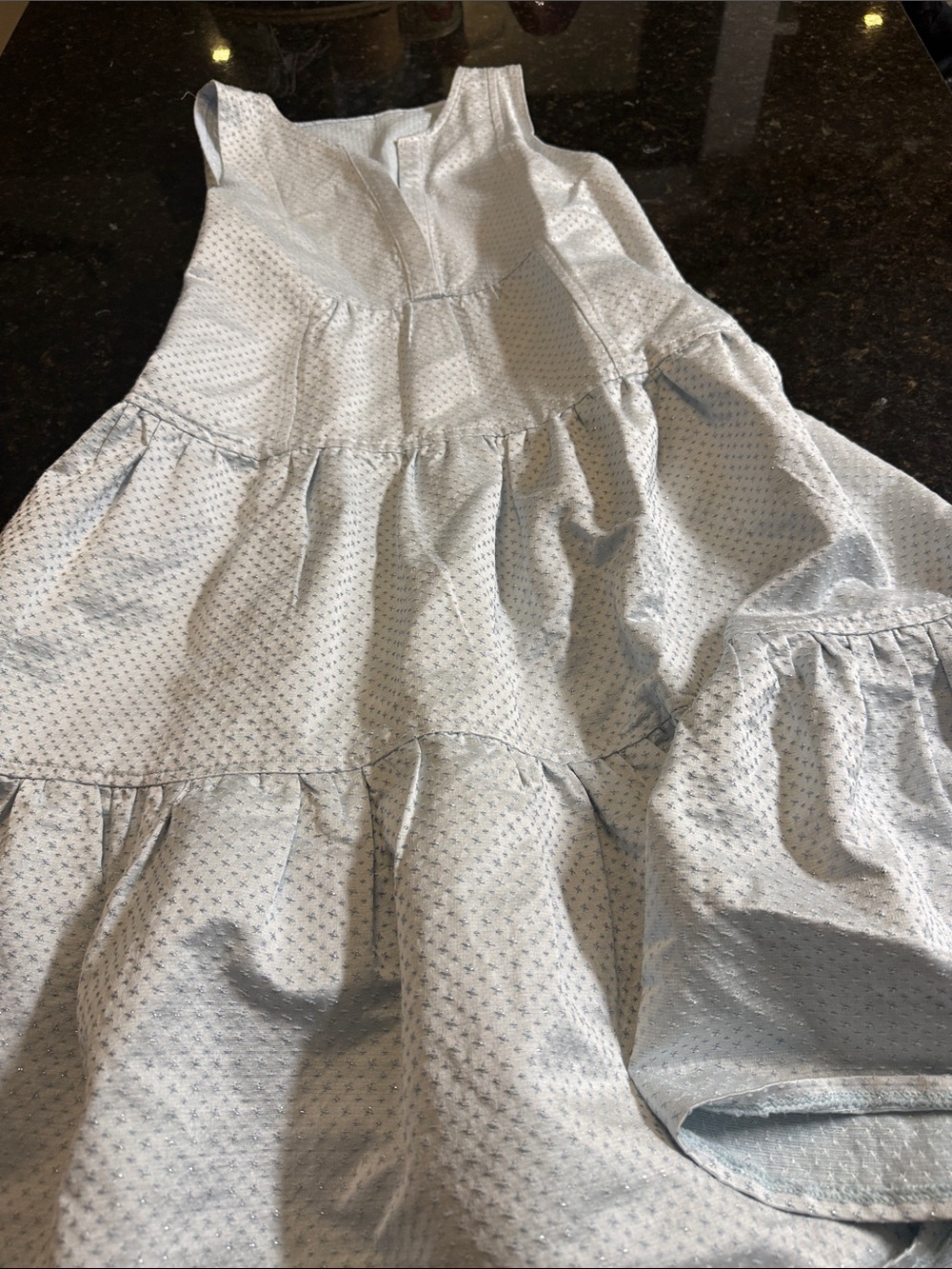 Tennis night out sequins dress Light Blue M